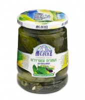 Огурчики маринованные пряные